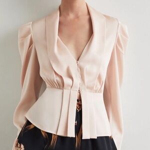 BCBGMaxAzria Soft Pink Blouse